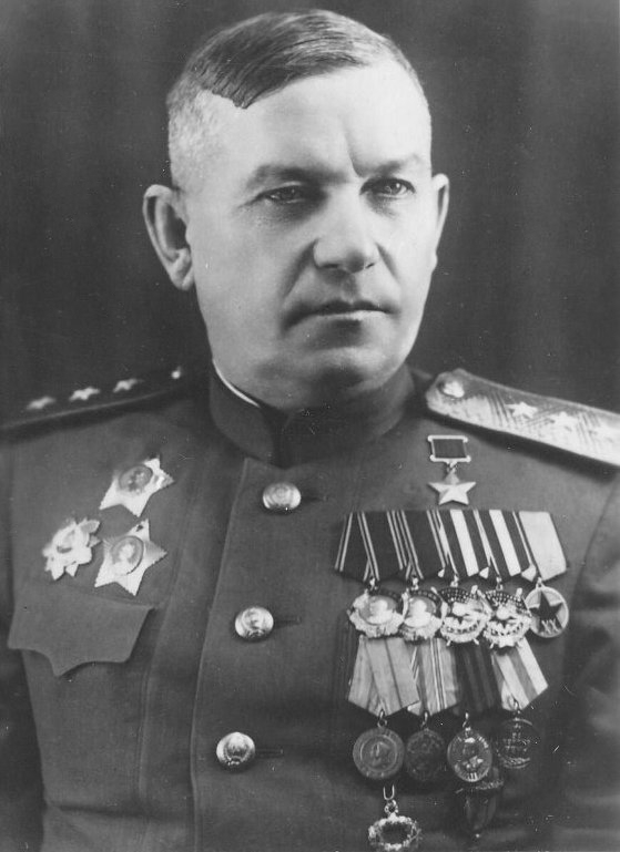 Memorial to the Hero of the Soviet Union, Colonel-General V.V. Glagolev